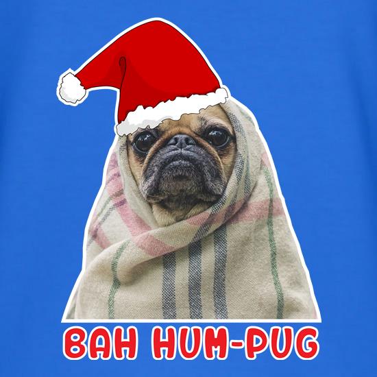 Bah Hum Pug t shirt